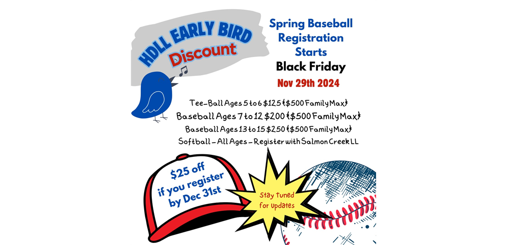 Spring 2025 Registration Starts Nov 29!